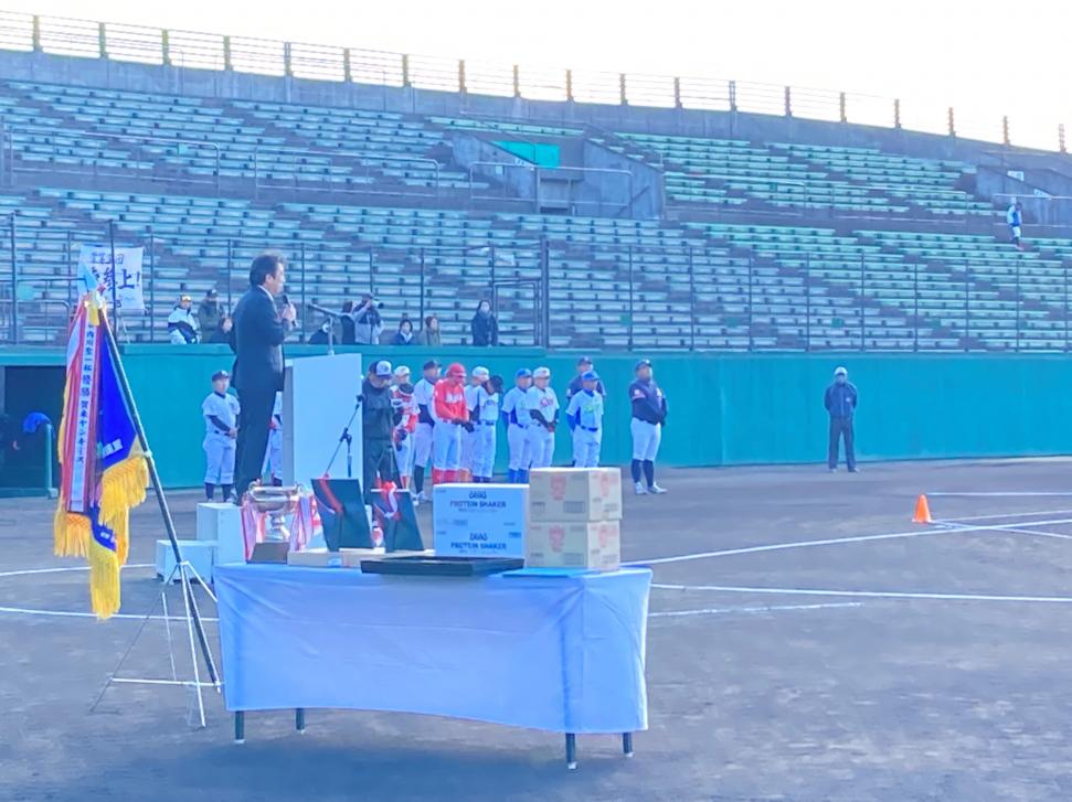 内川聖一杯大分市学童軟式野球チャンピオン大会の様子