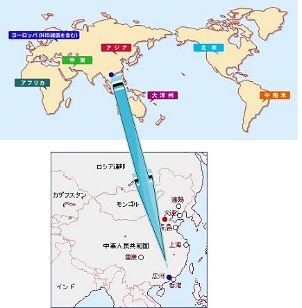 広州市地図の画像