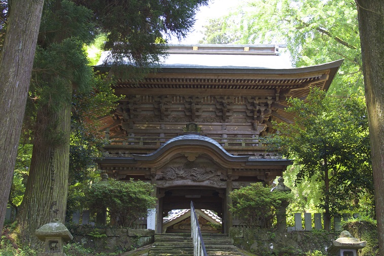 丸山八幡神社 楼門の画像