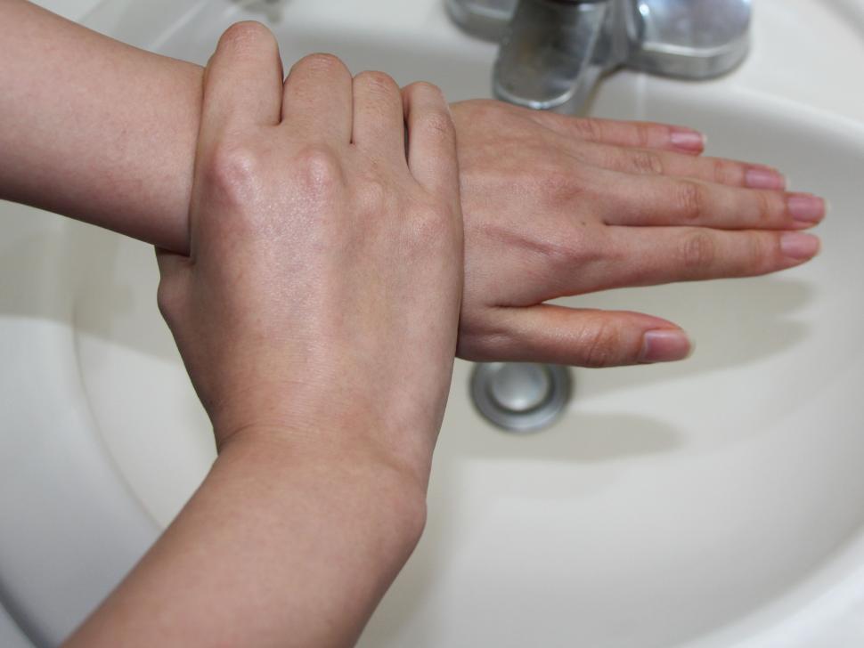 手洗いの方法6の画像