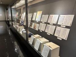 展示解説講座会場のテーマ展示室