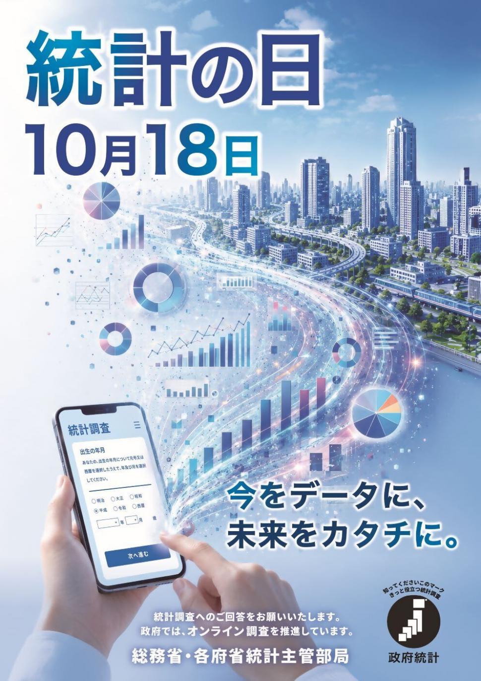 R8「統計の日」ポスター