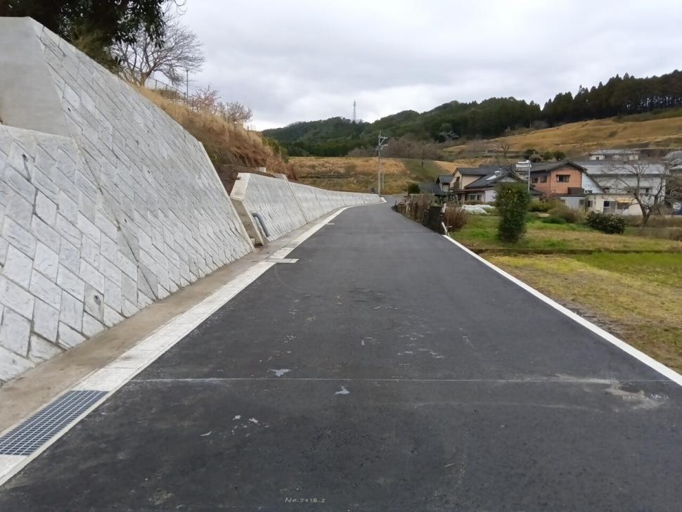 市道 下羽岡線道路改築（2工区）工事