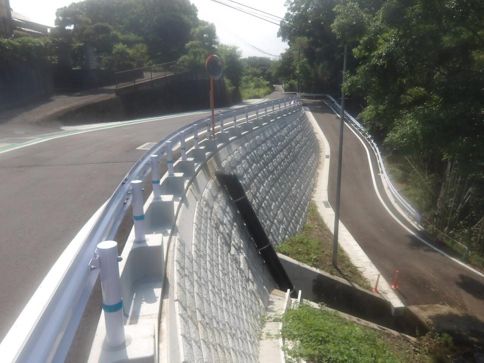 市道 中尾1号線道路改築(3工区)工事