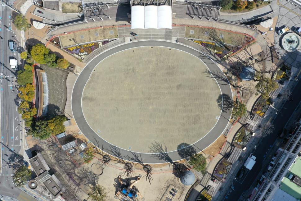 若草公園中央広場整備工事