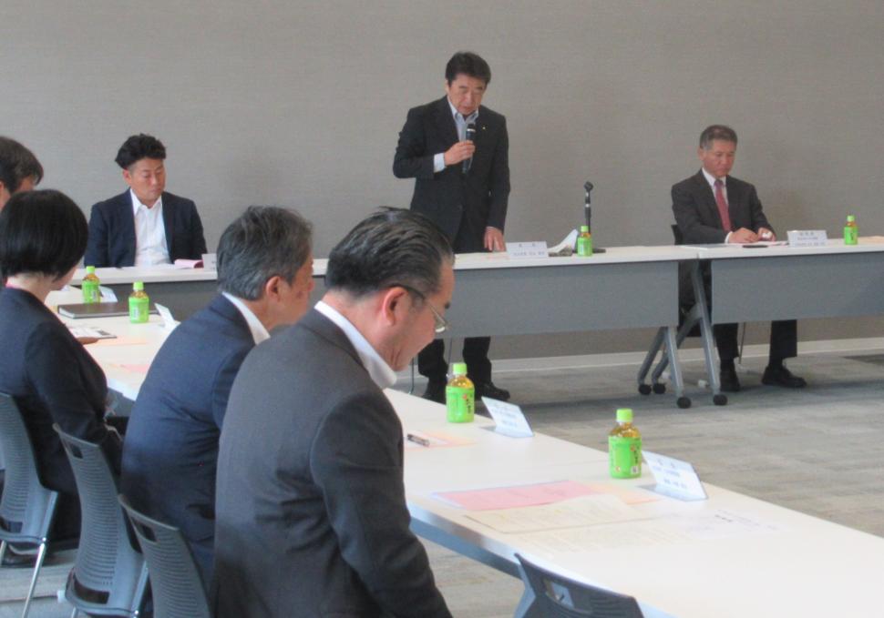 令和7年度大分みなと祭り実行委員会総会の様子