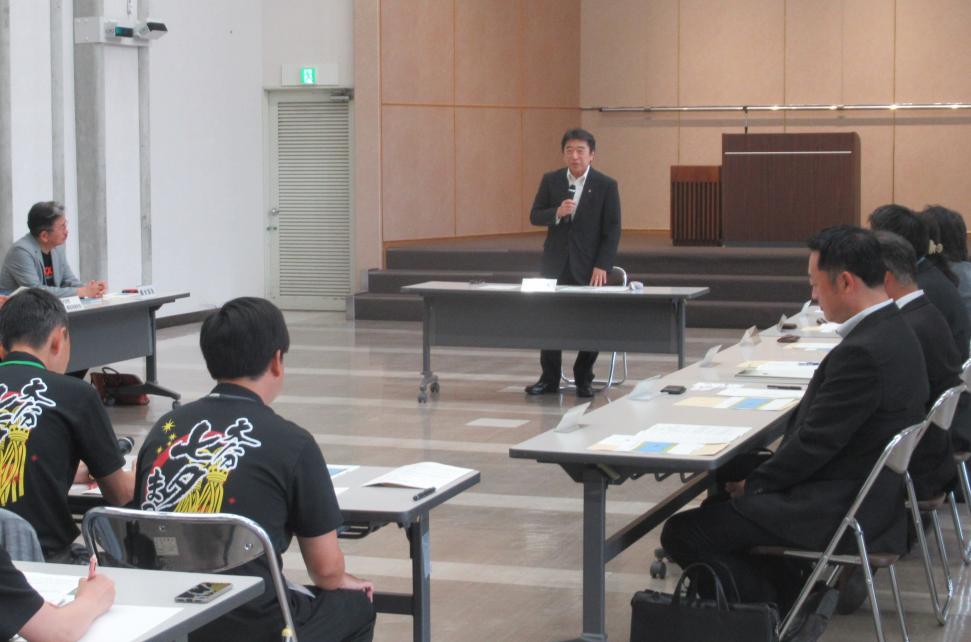 第10回 おおいた「夢」花火実行委員会の様子
