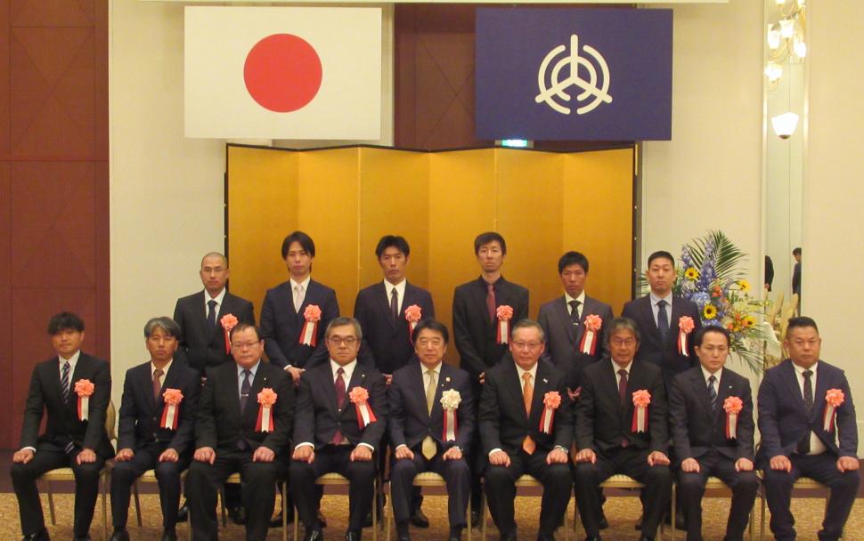 第48回大分市技能者表彰式の様子