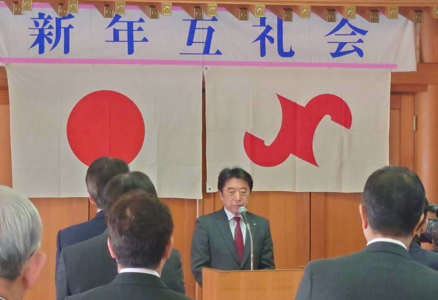 令和8年佐賀関地区新年互礼会の様子
