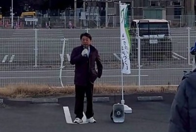 別府大分毎日マラソン大会前一斉清掃の様子