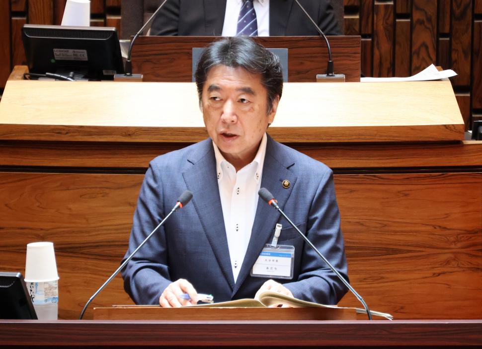 令和8年第2回大分市議会定例会 開会の様子