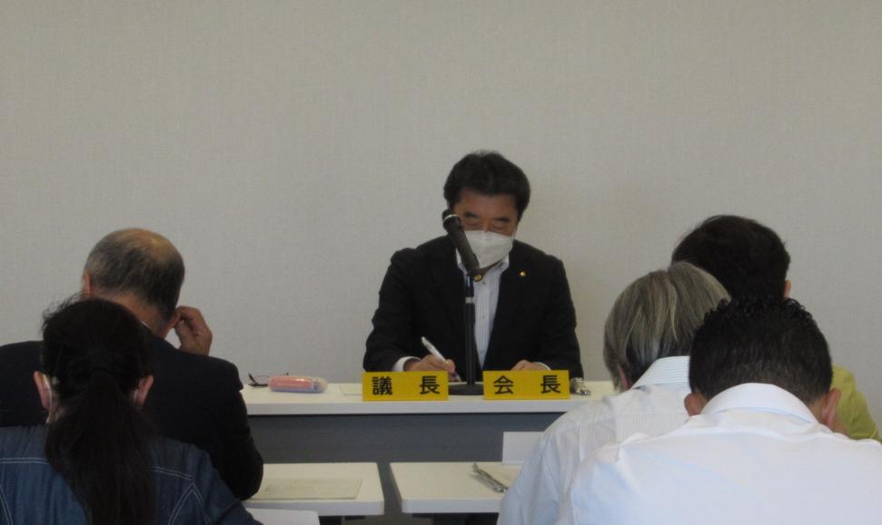 令和6年度 大分市スポーツ協会 評議員会の様子
