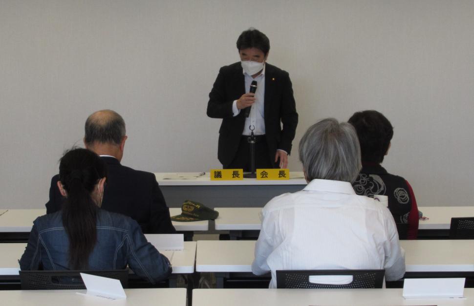 令和6年度 大分市スポーツ協会 表彰委員会・理事会の様子