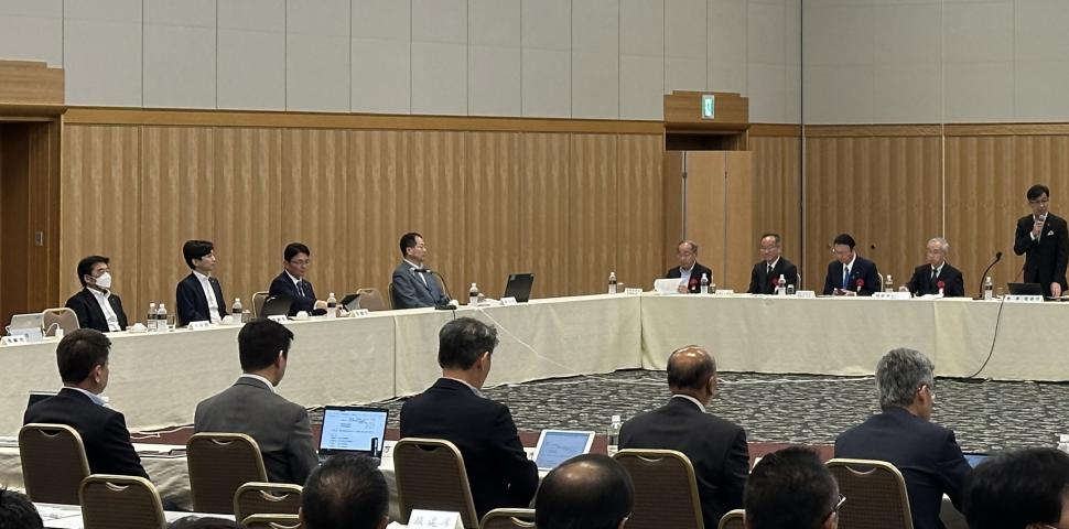 令和6年度中核市市長会総会の様子