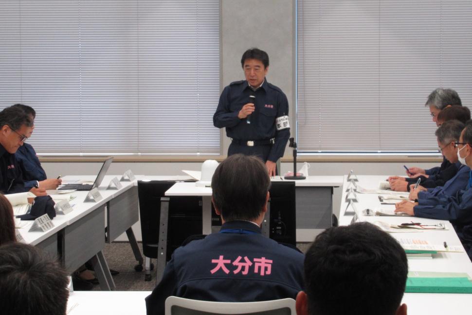 令和6年度大分市災害対策本部運用訓練