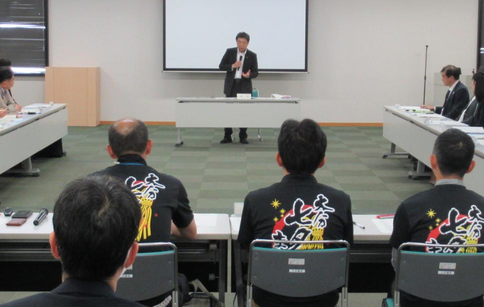 第6回おおいた「夢」花火実行委員会の様子