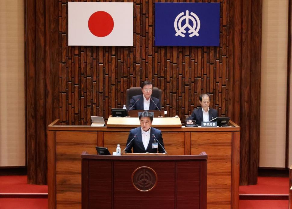 令和6年第2回大分市議会定例会 開会の様子
