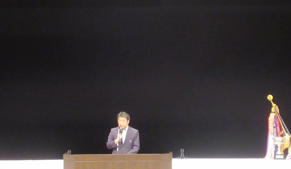令和6年度全国高等学校総合体育大会 テニス競技大会 開会式の様子