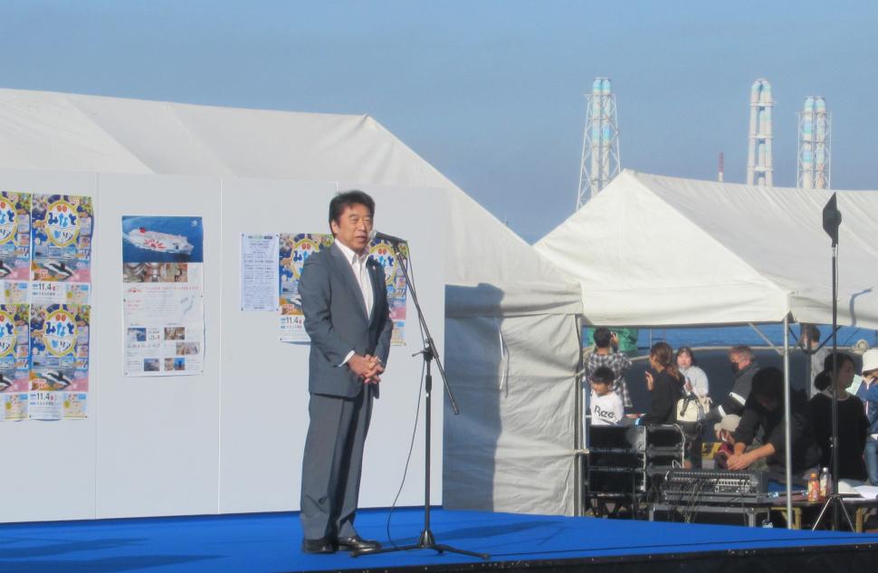 令和6年大分みなと祭り開会式の様子