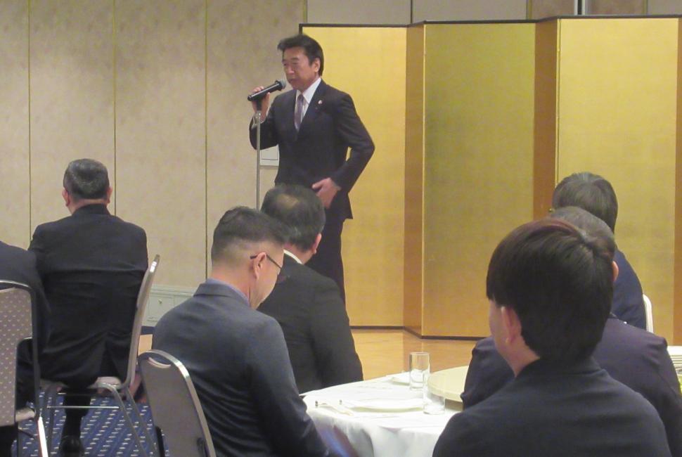 令和6年度 (一社)大分県産業資源循環協会大分支部 年末意見交換会の様子