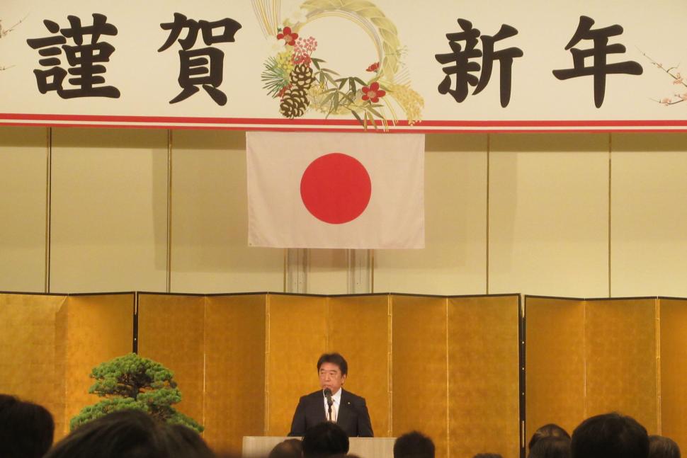 令和7年 新年祝賀互礼会の様子