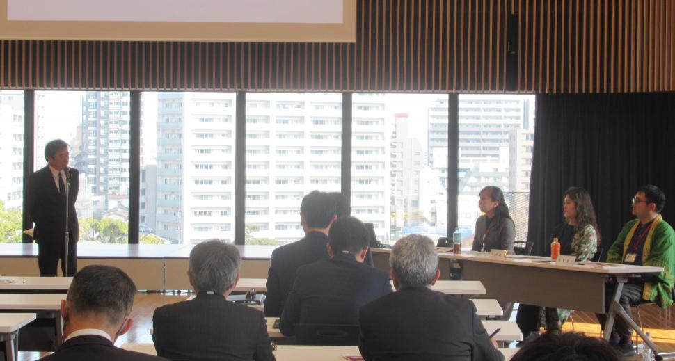 大分市地域おこし協力隊 活動報告会の様子