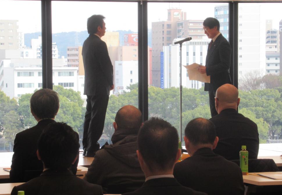 大分市総合計画基本構想・第1次基本計画検討委員会 最終提言報告会の様子