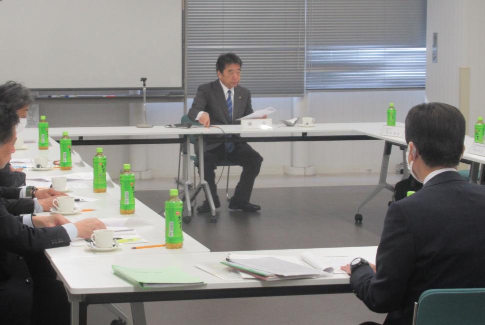 一般財団法人おおいた勤労者サービスセンター 令和6年度第5回理事会の様子