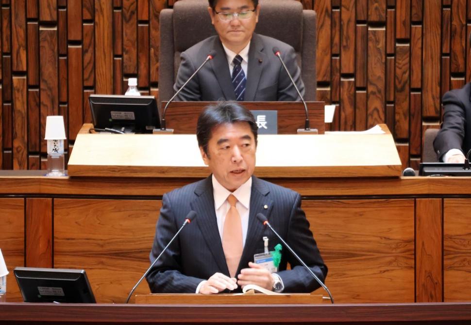 令和7年第1回大分市議会定例会 開会の様子