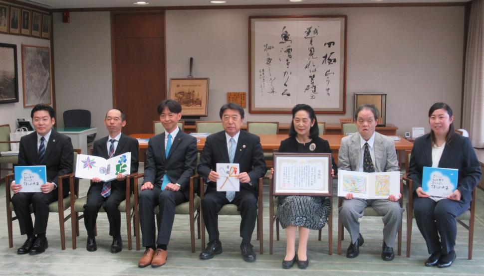 寄附受入式(社会福祉法人暁雲福祉会)の様子