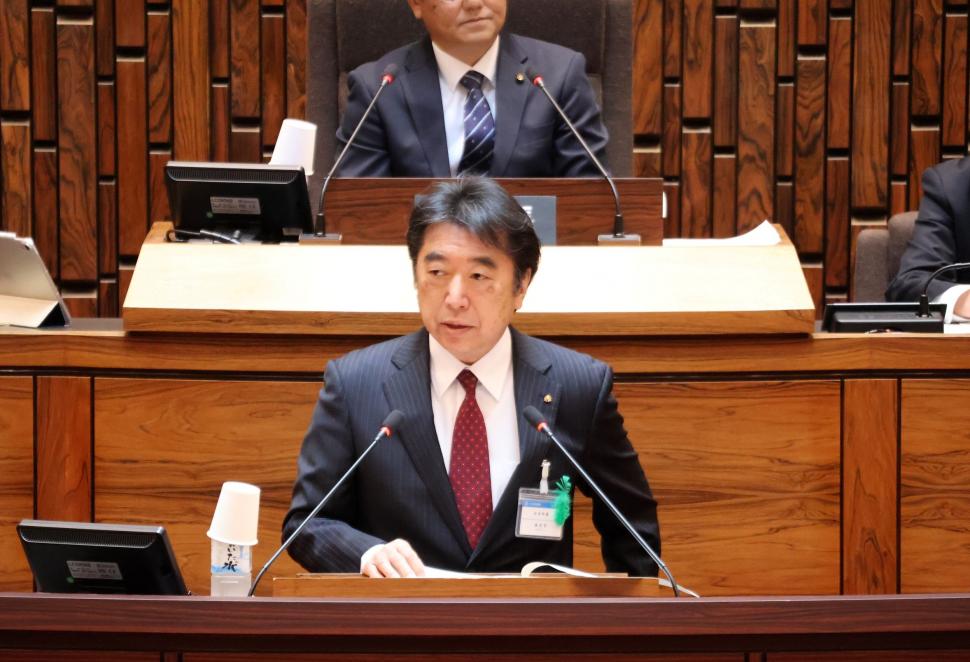 令和8年第1回大分市議会定例会 開会の様子