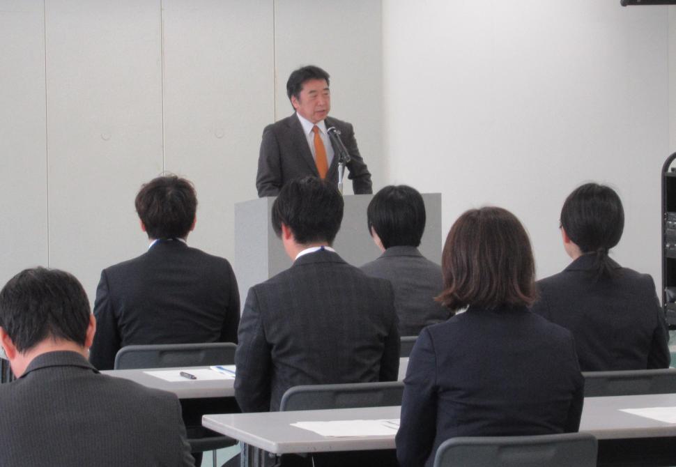 大分都市広域圏 政策研究チーム「第4期未来創造塾」開講式の様子