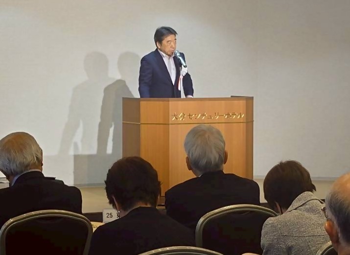 令和8年度大分市退職校長会 総会の様子