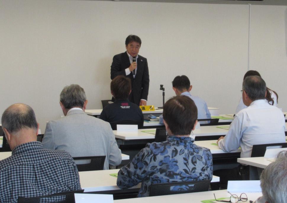 令和8年度大分市スポーツ協会 表彰委員会並びに理事会の様子