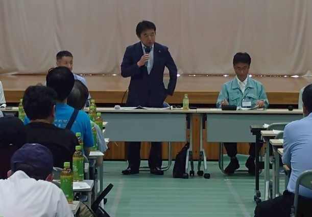 佐賀関大規模火災 復興意見交換会の様子