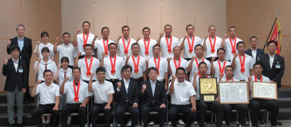 第108回全国高等学校野球選手権大会出場 激励壮行会の様子