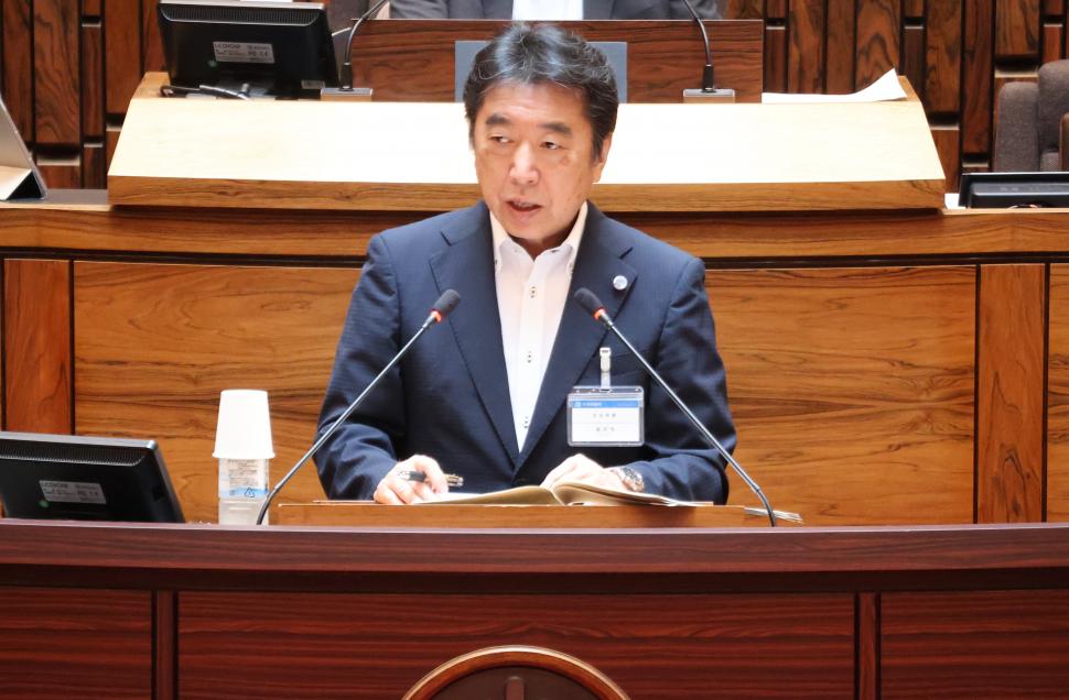 令和8年第3回大分市議会定例会 開会の様子