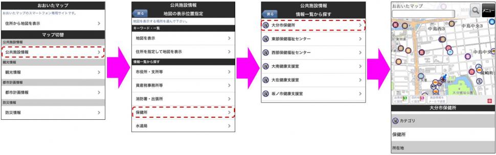 施設表示