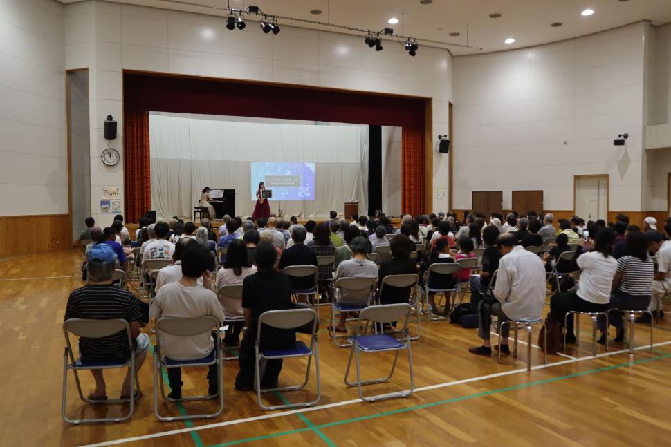 どこでもコンサートin佐賀関公民館会場の様子