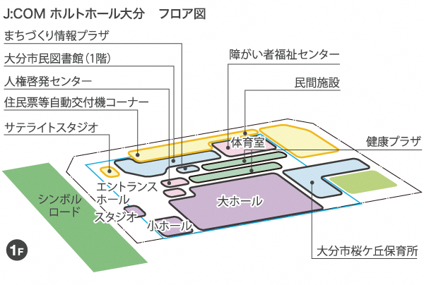 1階フロア図