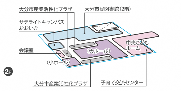 2階フロア図