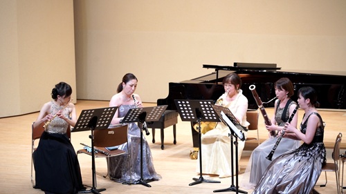 TAKETA室内オーケストラ九州木管五重奏演奏