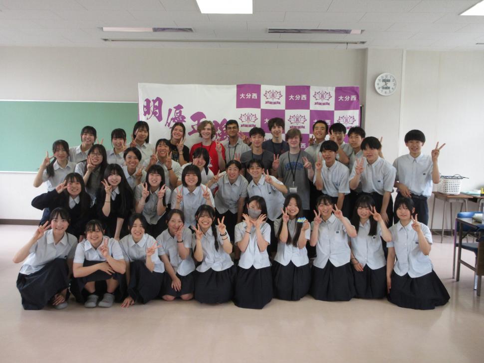 学校交流写真