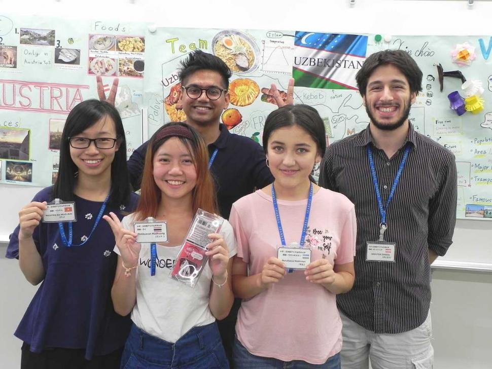 特定非営利活動法人大学コンソーシアムおおいたと関わる留学生たち