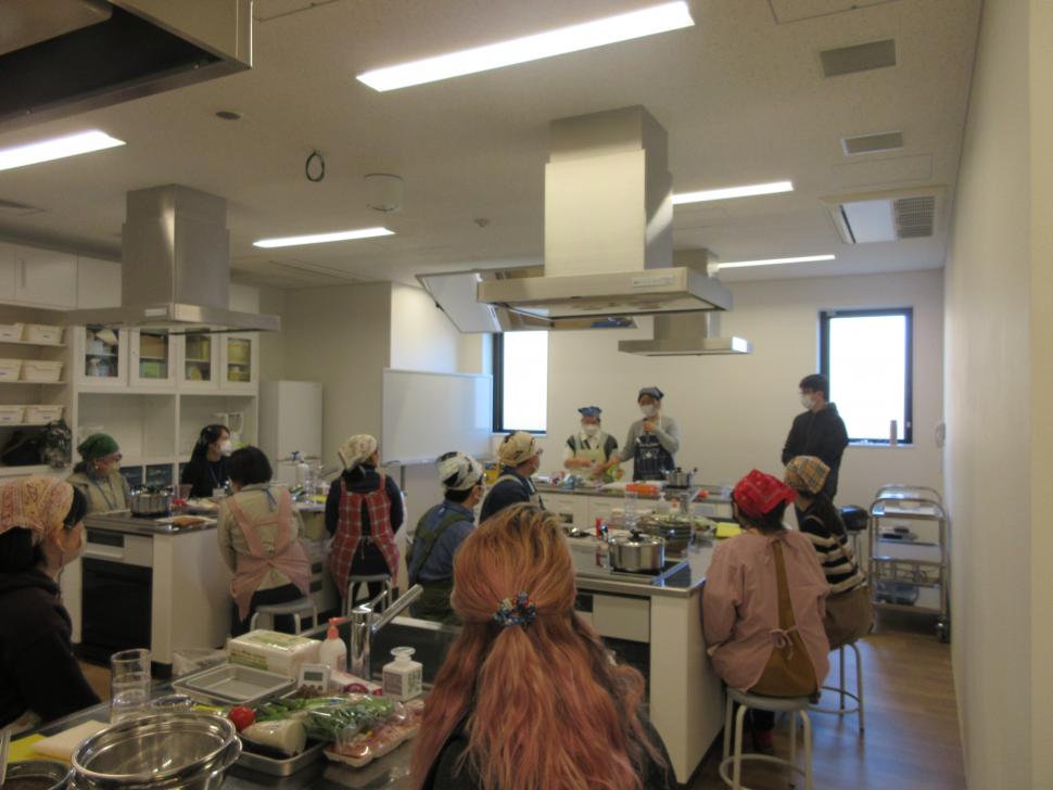 料理教室の様子