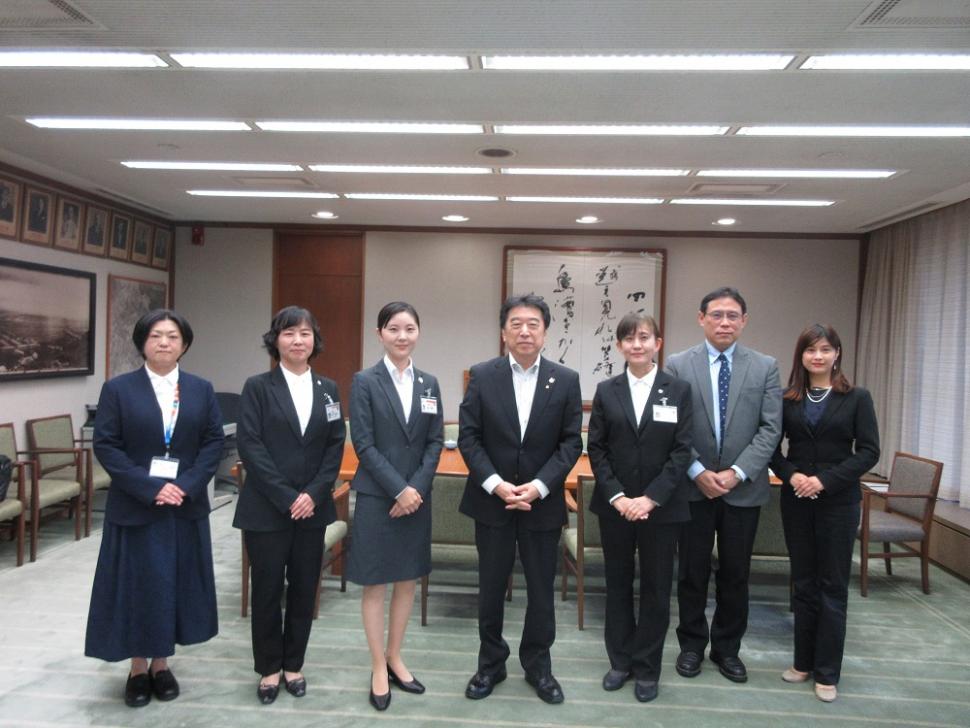 JICA表敬訪問 令和6年11月20日