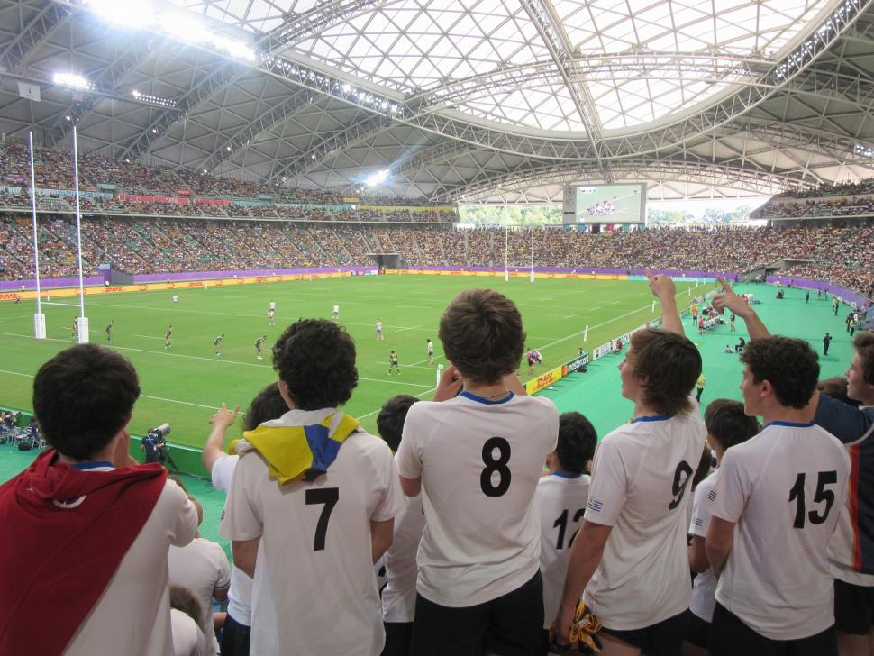 10月5日試合観戦の様子1