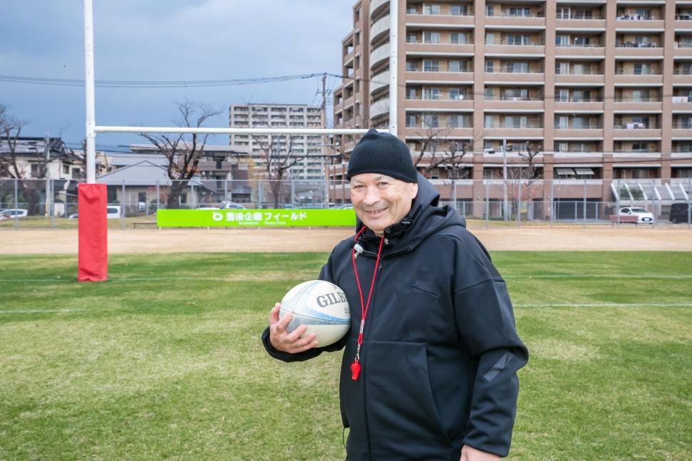 エディー・ジョーンズ氏写真