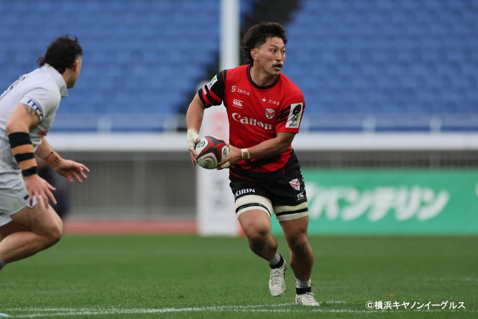 キヤノンイーグルス試合写真