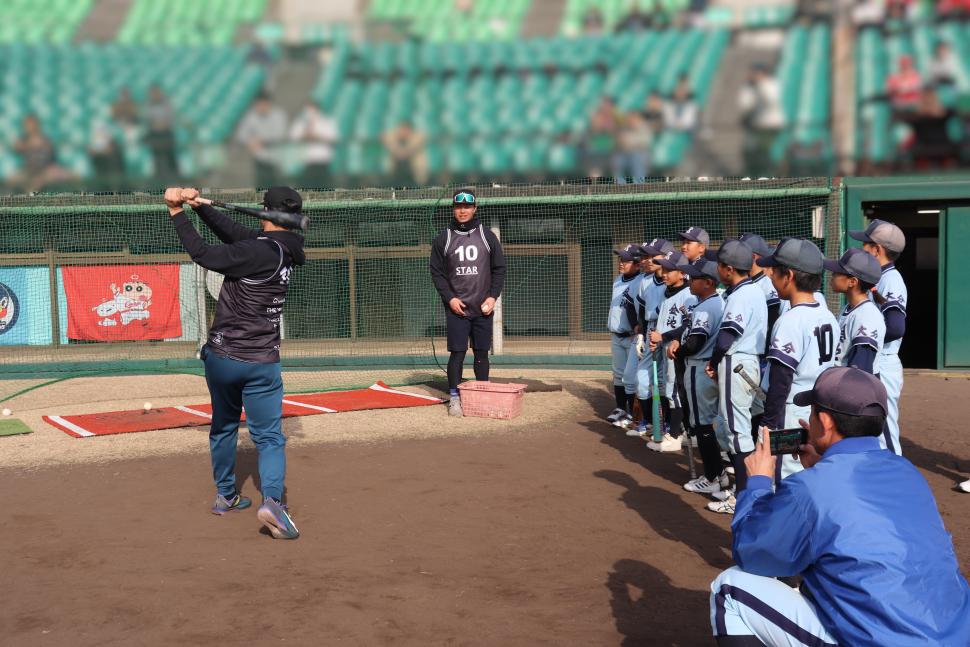 バッティング指導2